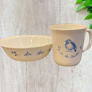 Corelle In The Garden Bowl And Cup